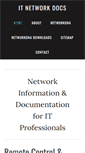 Mobile Screenshot of itnetworkdocs.com